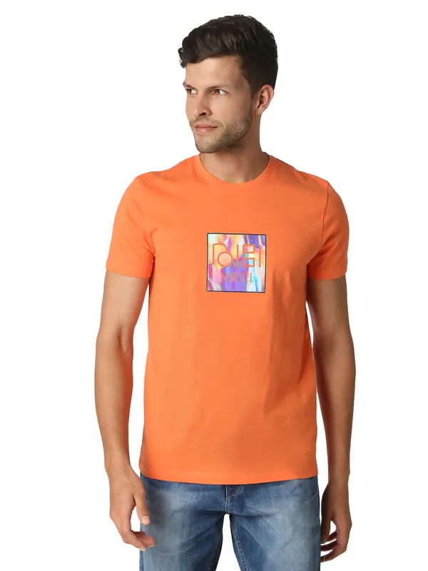 Being human orange t shirt best sale